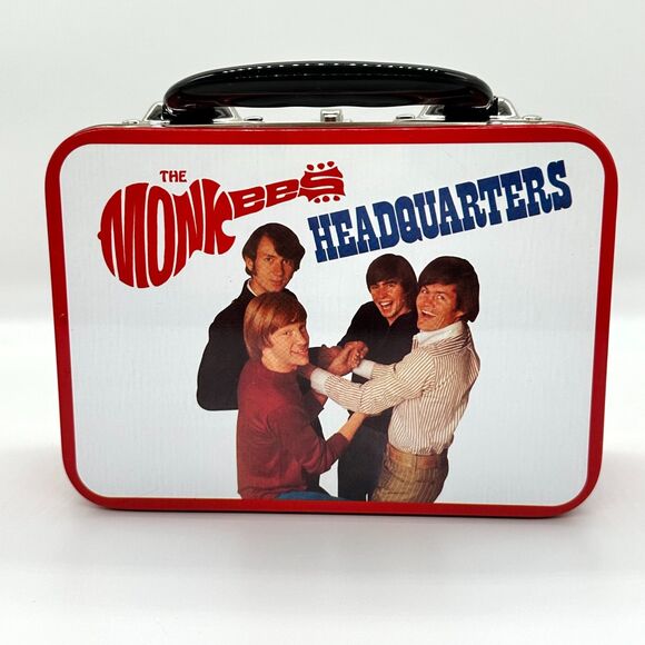 The Monkees Headquarters Vintage Lunchbox Collector Tin Address Book Pad Pencil - Picture 3 of 12
